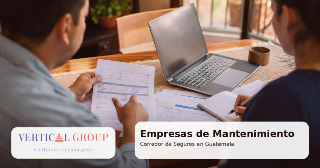 Empresas de Mantenimiento con asesoría de Vertical Group SA en Guatemala