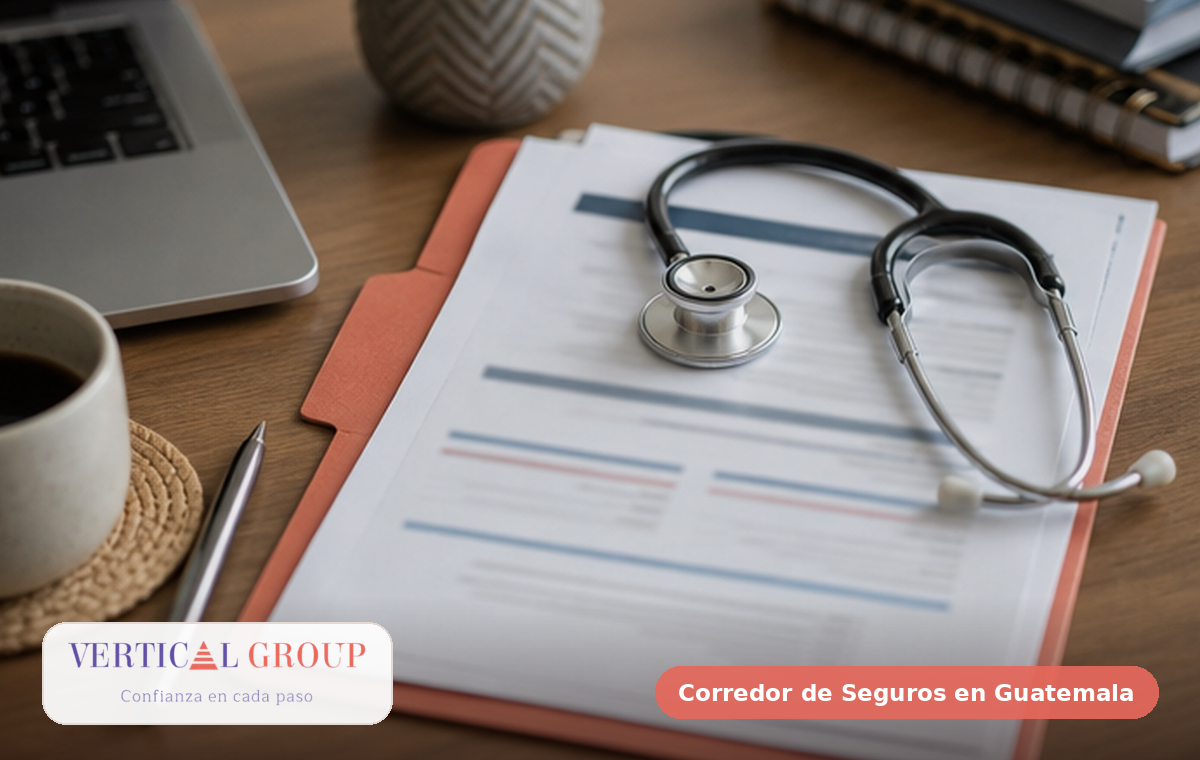 Foto editorial de familia revisando presupuesto, beneficiarios y documentos de seguro de vida